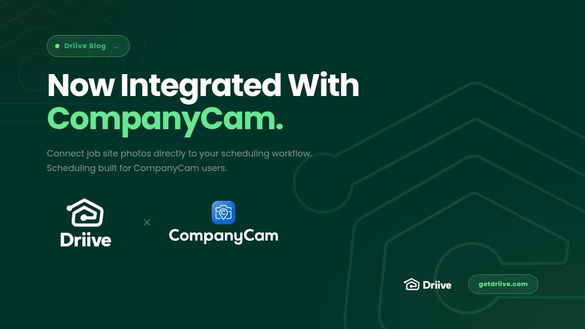 How to Connect Driive and CompanyCam